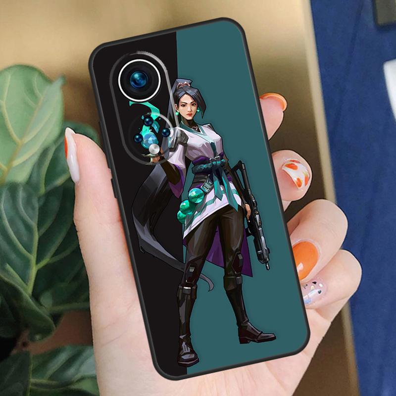 Valorant Game Case For Honor Magic 7 Lite 6 8 Pro Honor Win RT 200 400 50 70 X8b X8c X9a X9b X9c X9d Coque