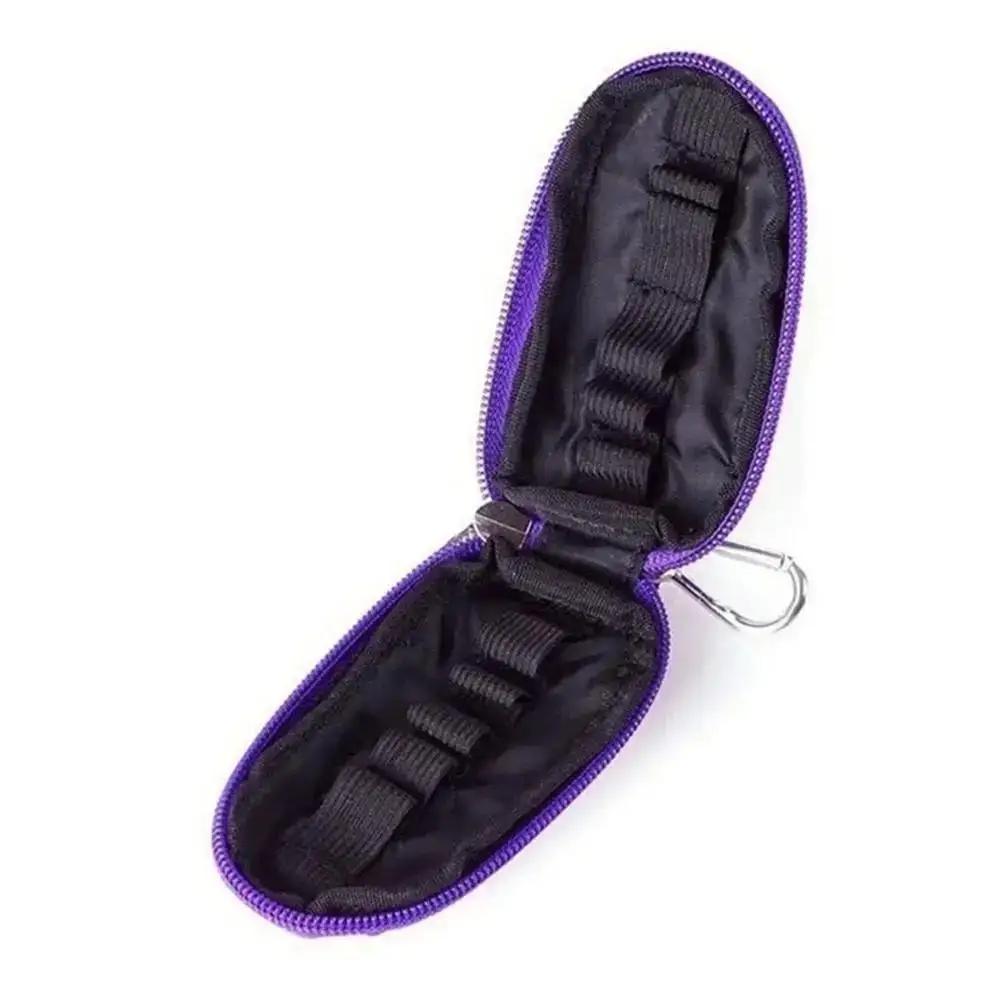 New 10-Bottle Essential Oil Case Protects For 15ml/10ml/5ml Rollers Essential Oils Bag Travel Carrying Storag Home Supplies