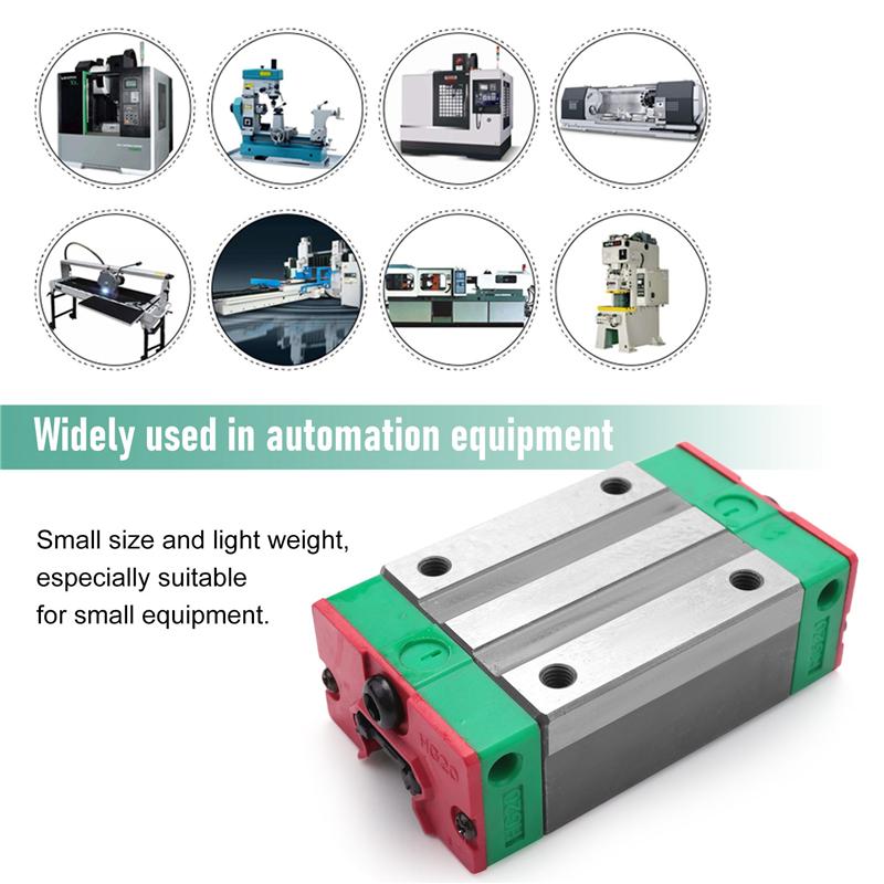 A34R Steel HGH20CA 20Mm Linear Rail Guide Block For CNC Machine Parts Manufacturing Equipment