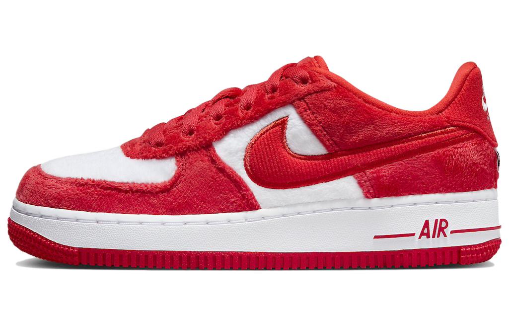 Nike Air Force 1 Low  Valentine s Day Fleece  2024 GS FZ3552-612 37.5