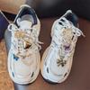 1 Stuks Kleurrijke Vlinder Schoenveters Bedeltjes voor Sneakers Decoraties Parel Goud Liefde Schoen Bedel Gesp DIY Schoenen Accessoires