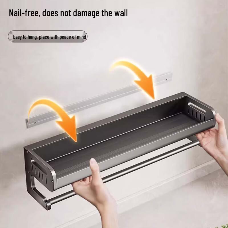 Punch-Free Multi-functional Kitchen Storage Rack
