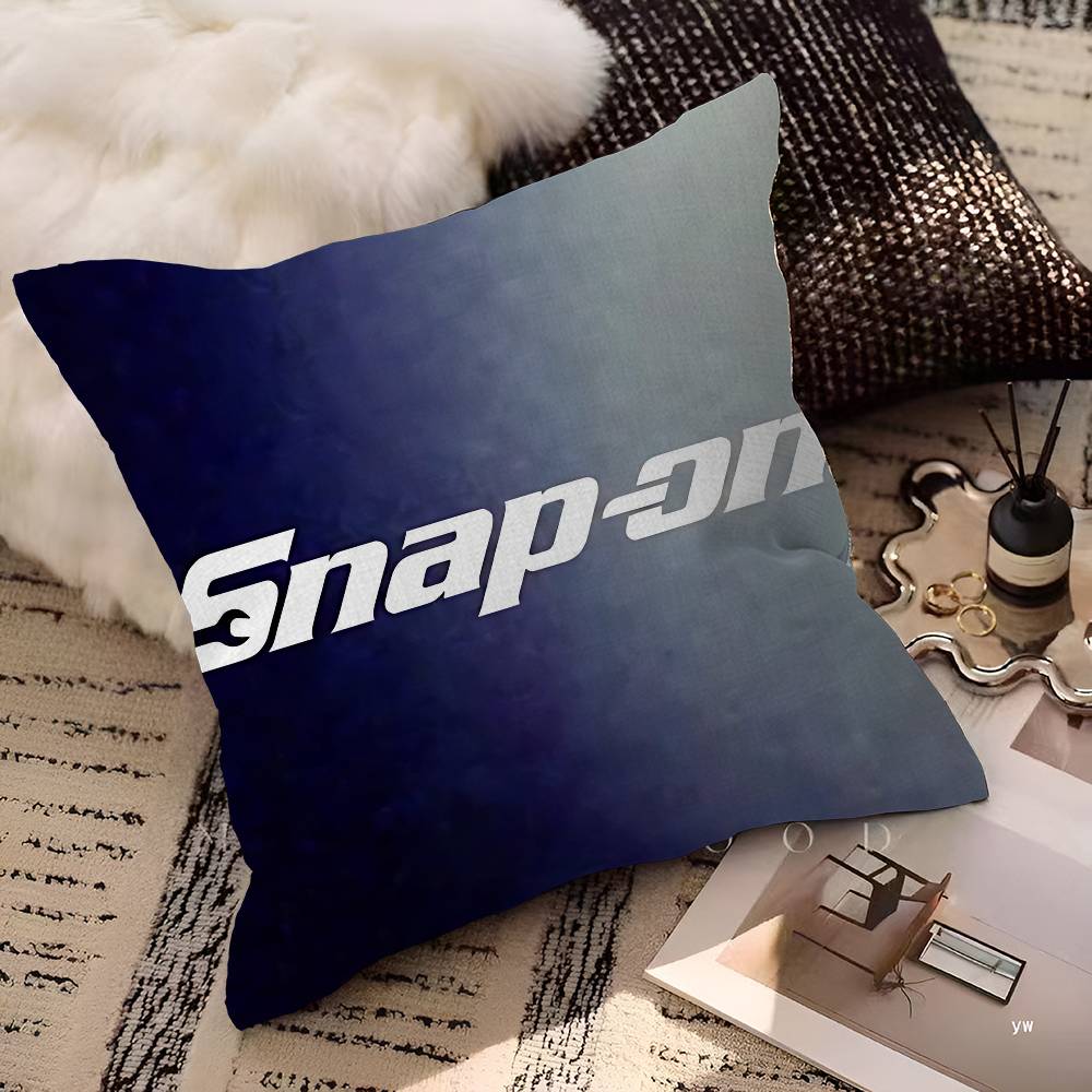 SSnapS On LOGO Personalized Picture Text Home Decorative Pillows Household Gifts 45x45cm
