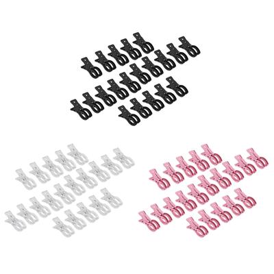 Multifunctional Big Size Plastic Clothes Clips for Securing Bedding and Garments Sturdy Laundry Pegs Ideal for Home Outdoor Use.