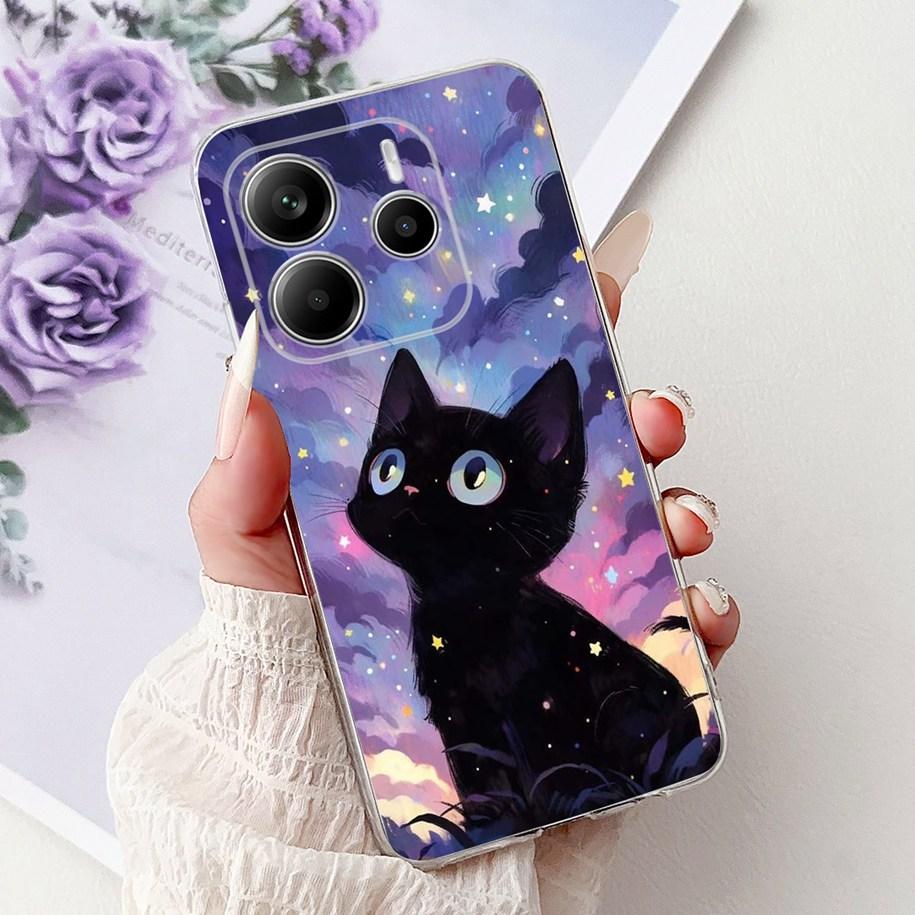 For Cover Xiaomi Redmi Note 14 4G Phone Case Luxury Marble Machine Soft Silicone Slim TPU Funda For Redmi Note 14 4G Note14 Capa