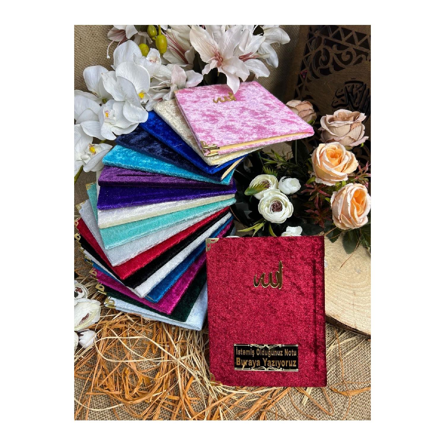 

20 упаковок, большой письменный мешок, размер, бархатный, Ясин Джузу, 12*16 см, 128 страниц, хадж Умра, подарок на рождение, похороны, Мевлут