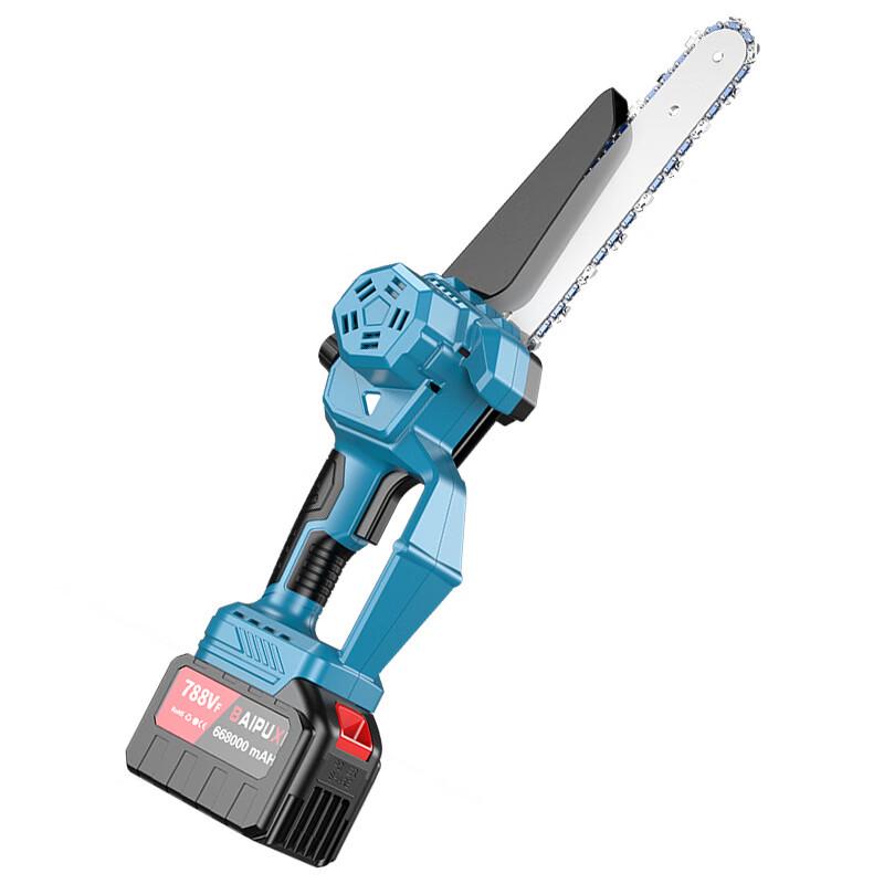 BAIPUXI 8-inch Brushless Cordless Mini Chainsaw CN plug (adapter included)