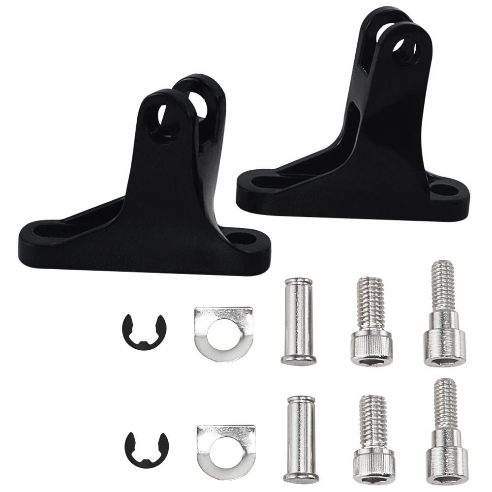 

Moto Rear Passenger Footpegs Mini Mount Kit for Harley Davidson Touring 93-2025 Road King Road Glide Street Glide Electra Glide чёрный