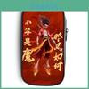 Nezha The Devils Birth Oxford Fabric Pencil Case Organizer For Students And Teens