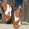 Letní Sandály Elegantní Dámská Obuv Společenská Obuv Klín Dámské Sandály Ležérní Dámské Sandály Obuv