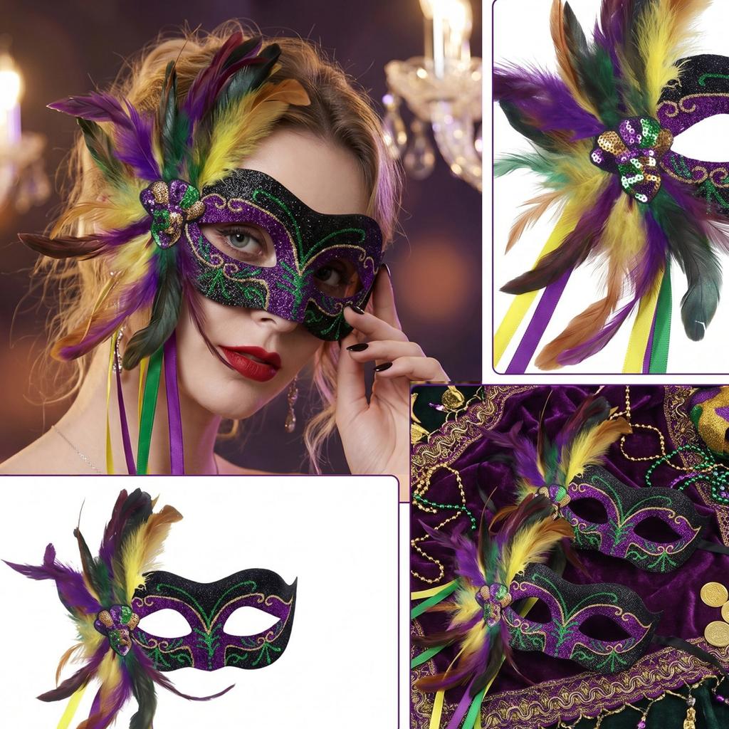 Masquerade for Party Decorations and Costume Accessories
