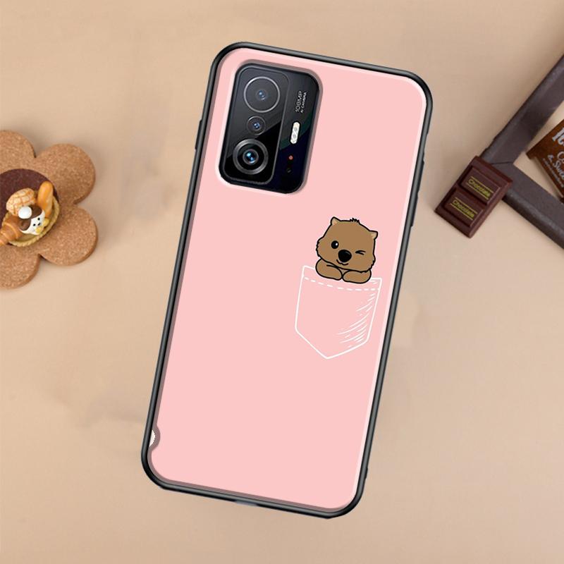 

Cute Baby Wombat Case For Xiaomi POCO X7 X6 Pro X3 X5 M6 F3 F5 F6 Pro 11T 12T 13T 14T Pro 13 14 Ultra Cover POCO F6