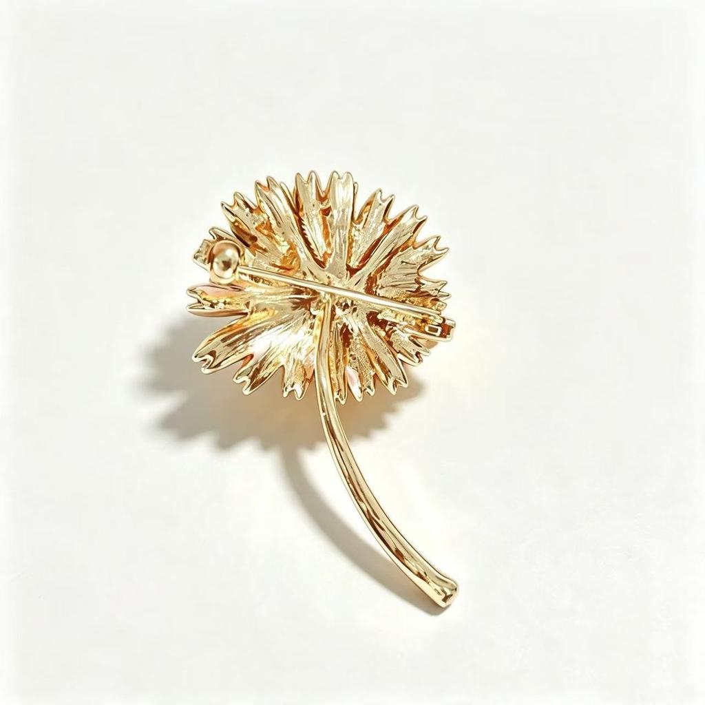 Enamel Daisy Brooch - High-end, Luxurious Waistband Accessory for Formal Clothing, A Belt Closure Pin for The Waist.