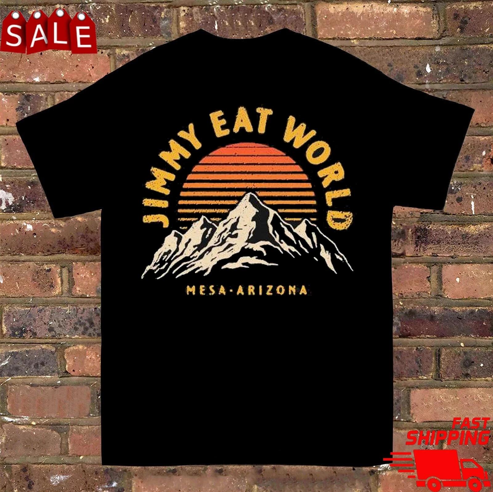 Jimmy Eat World mesa Arizona Mountain T-shirts Tee L