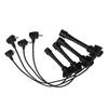 Ignition Cable Spark Plug 4X Set 90919-22327 9091922327 For Toyota Corolla 1.6L 1.8L 1993- 1997