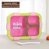 Divided Compartments Lunch Box Sealed Lid Food Container Thermal Lunch Box  for Office Workers