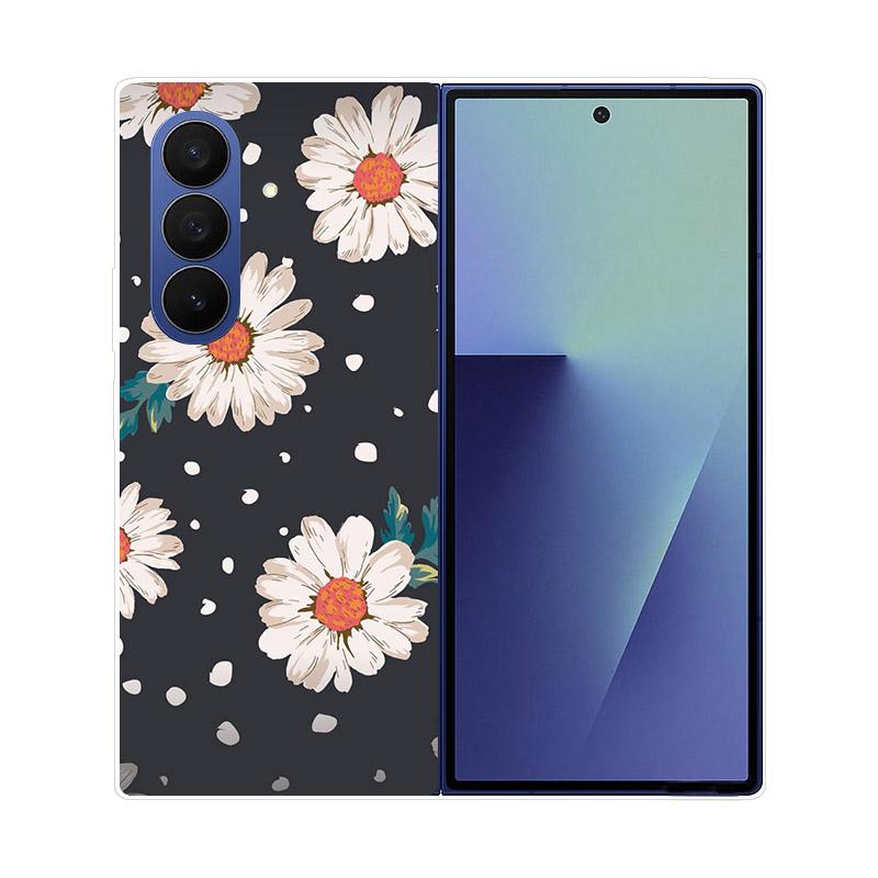 Transparent Folding Phone Case For Samsung Galaxy Z Fold 6 7 Clear Shockproof Hard PC Cover For Samsung Z Fold7 Fold6 Shell Capa