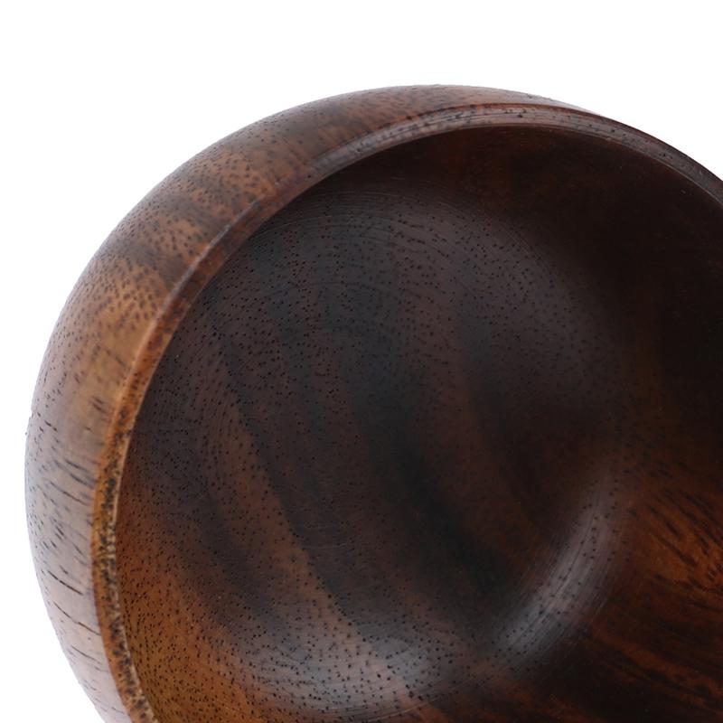 Bol pentru salată, practic, durabil, din lemn, simplu, pentru depozitare, bol de bucătărie, tacâmuri