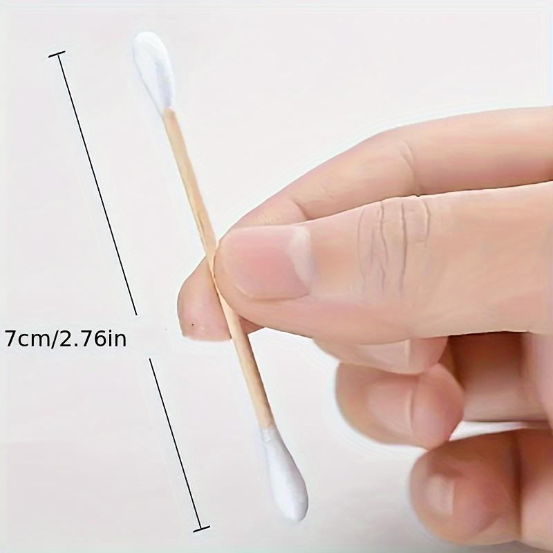 100pcs Per Pack Double-ended Cotton Swabs, Baby Cotton Swabs, Ear Cleaning Sticks, Healthy Cleaning Tools