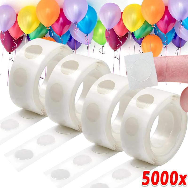 Double Sided Clear Glue Dots Sticker Removable Adhesive Balloon Dot DIY Craft Birthday Wedding Party Decoration Sticky Dots Tape