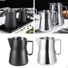 1 Stück Milch Edelstahl Kaffee Aufschäumbecher Cappuccino Werkzeug Dämpfen