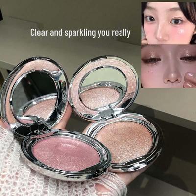 Kakashow Crushed Diamond Highlighter Cream - Pearlescent Sheer Shimmer 3D Flash.