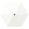 Garden Parasol with LED Lights and Base 300 X 300 Cm