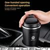 380ML Car Coffee Mug Stainless Steel Travel Thermo Cup For VW GTI Golf Polo Tiguan Passat B6 MK6 Touareg Jetta CC T-ROC Hub Cap