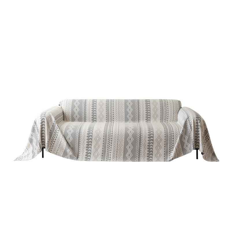 Summer cool sofa cover light luxury high-end mat sofa blanket summer ice silk 2025 new sofa towel