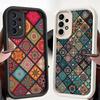 Phone Cover Case for Samsung Galaxy A16 A53 A54 A35 A36 A34 A12 A13 A23 A15 A56 A26 A32 A71 A72 A51 A73 Retro Bohemian Style