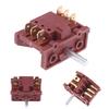 16A T150 AC Oven Switch 4 Gear Position Electric Heater Switch 6Pin Knob Rotary Stove Oven Switch Temperature Control Switch 1pc