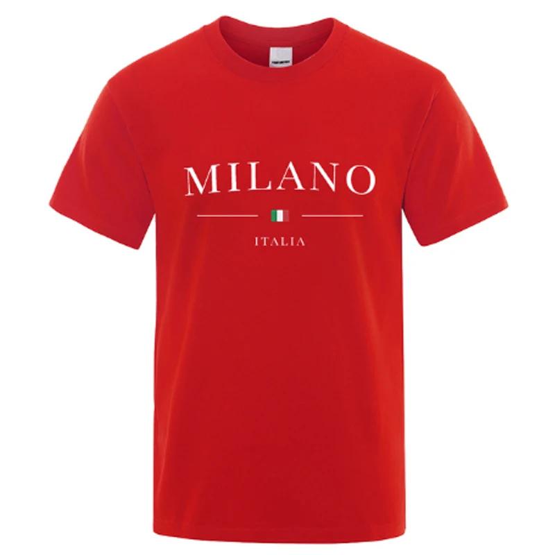 Brand Fashion Letter Printing Men's T-shirt 100%Cotton Summer Luxury Short Sleeve Tees Solid Color Wear Streetwear Tops Shirt