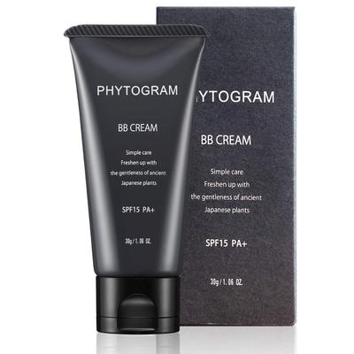 BB krém SPF15 Podkladová báze pro muže s pupínky a vousy Střední tón, 30 g, PA+, Bez parfemace (Akné typu soufflé, Jizvy, Jizvy) [Fytogram]
