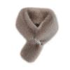 Women's Scarves Elegant Pearl-embellished Double-sided Faux Fox Fur Scarf - Warm Thickened Autumn/winter Women's Neck Warmer