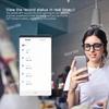 Tuya Zigbee 3.0 Temperature and Humidity Sensor Smart Home Indoor Thermometer Hygrometer Monitoring APP Remote Work with Alexa