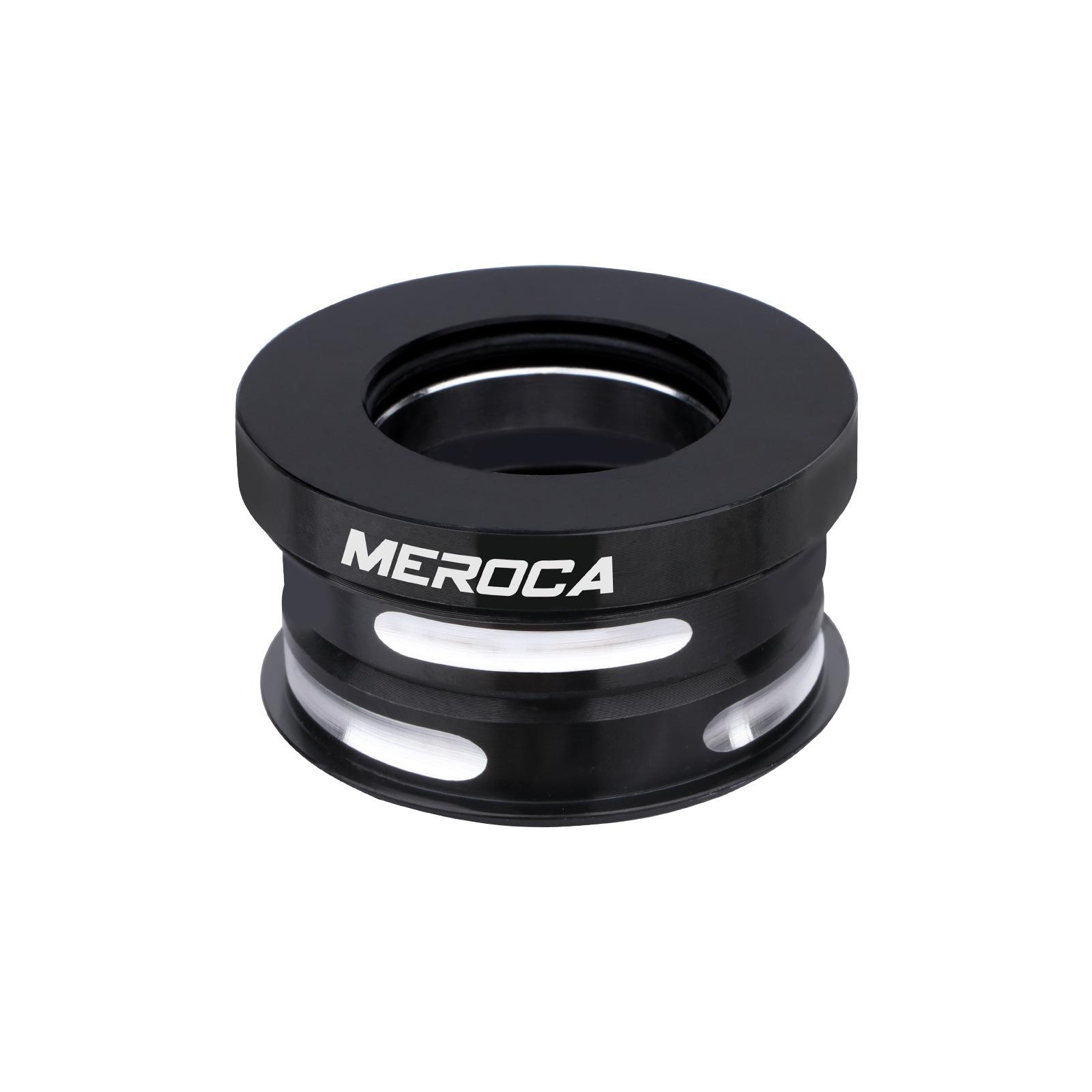 

Durable 44MM Bicycle Headset Aluminum Alloy CNC Bicycle Parts Built-in Ceramic Bearing Folding Bike Headset for P8 P18 чорний