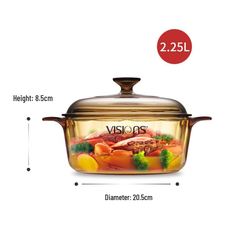 

ZISIZ Glass Milk and Food Pot