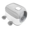 Cat Litter Box Fully Enclosed Open Top Extra Large Litter Box Smart Deodorizing Indoor Pet Toilet Fo