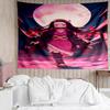 Demon Slayer Nezuko Tapestry for Bedroom Aesthetic Classroom Tapestries Wall Hanging for Living Room Dorm Office,Ideal Creative Gift