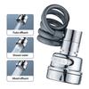 360 Rotating Faucet Nozzle for Kitchen Sinks not Splashes & Water Conservation Sink Attachment Simple Installation