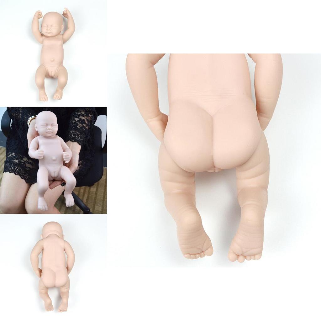 Exquisite Reborn 10" Babypuppe Handgefertigt mit Realistischem Weichem Silikon-Vinyl