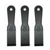 Scrapers (3 Pieces), Black, 18cm Long X 3.8cm Wide, for Removing Carbon, Plastic, Burnt Materials, and Stickers