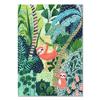 Tropical Colorful Girl Car Flower Koala Leopard Wall Art Malba na plátně Plakáty a obrazy Nástěnné obrazy pro dekoraci obývacího pokoje Bez rámu