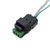 3 Pin Car Rail Pressure Sensor Connector 1.6 HDI Water Temperature Sensor Camshaft Position Sensor Plug for Peugeot Citroen Mass Air Flow 3