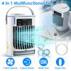 Ventilador de Ar Condicionado Evaporativo Portátil 3 Velocidades Spray Resfriador de Ar Pessoal com Névoa Fria Ventilador de Mesa Para Casa Escritório Quarto