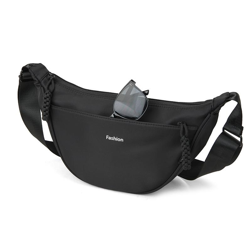 Nylon Umhängetasche Damen Hobo Tasche Leicht Kleine Schultertasche Unterarmtasche