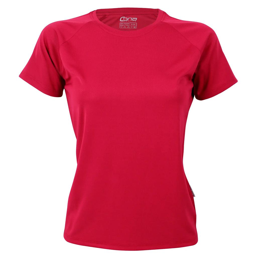 Cona Sports Womens/Ladies Rainbow Tech T-Shirt