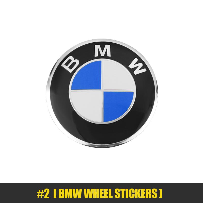 For BMW M E46 E90 E60 4Pcs 56mm Car Badge Wheel Center Hub Cap Sticker Accessories For BMW M E46 E90 E60 F30 F10 E39 E36 F20 G30 G20 E87 E92 E91 X1 X5