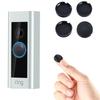 4Pcs Silicone Doorbell Button Replacement Portable Video Doorbell Buttons for Ring Doorbell Pro