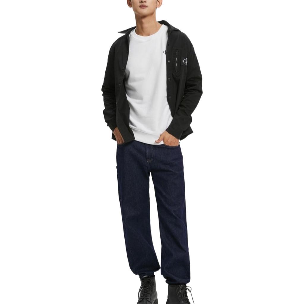 Calvin Klein Jeans Men's Blue Moderate Straight Fit Pants J322288
